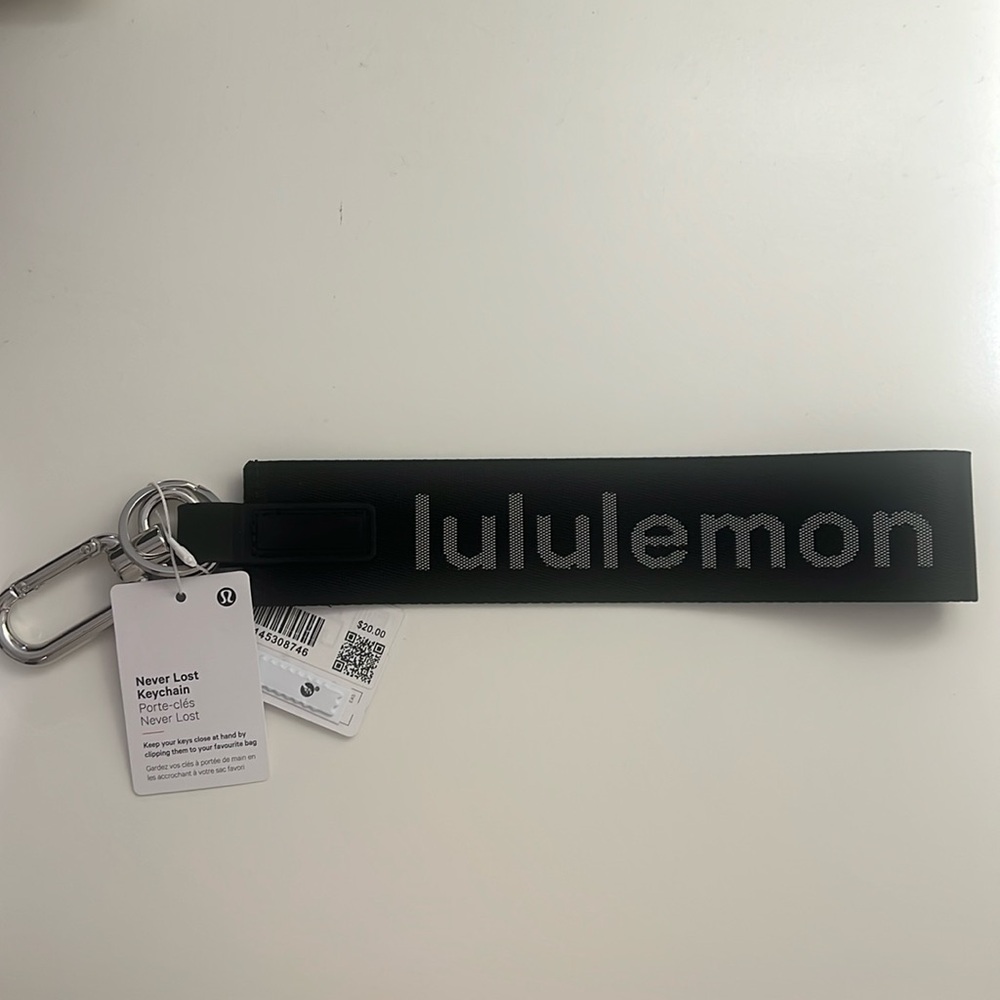 Lululemon keychain